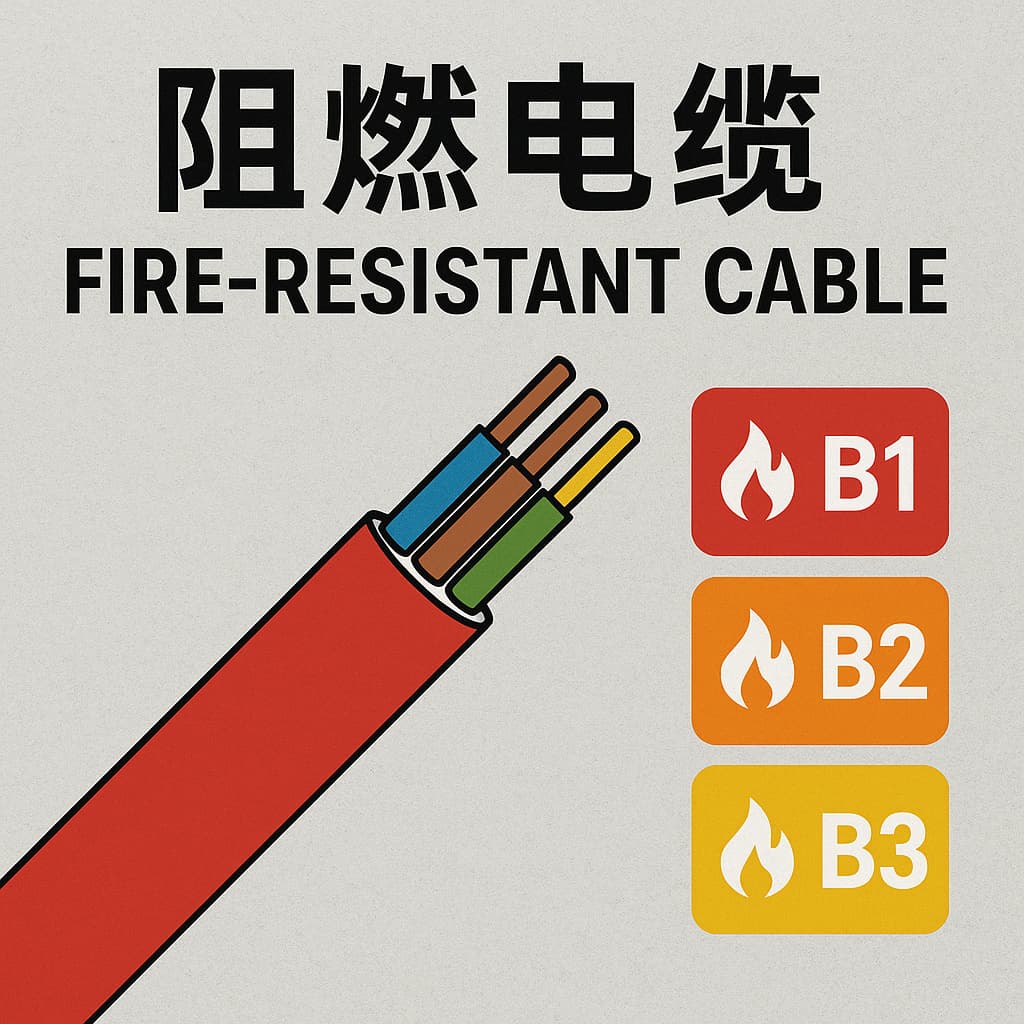 什么是阻燃电缆？？？？？？B1、B2、B3级的区别你相识吗？？？？？？