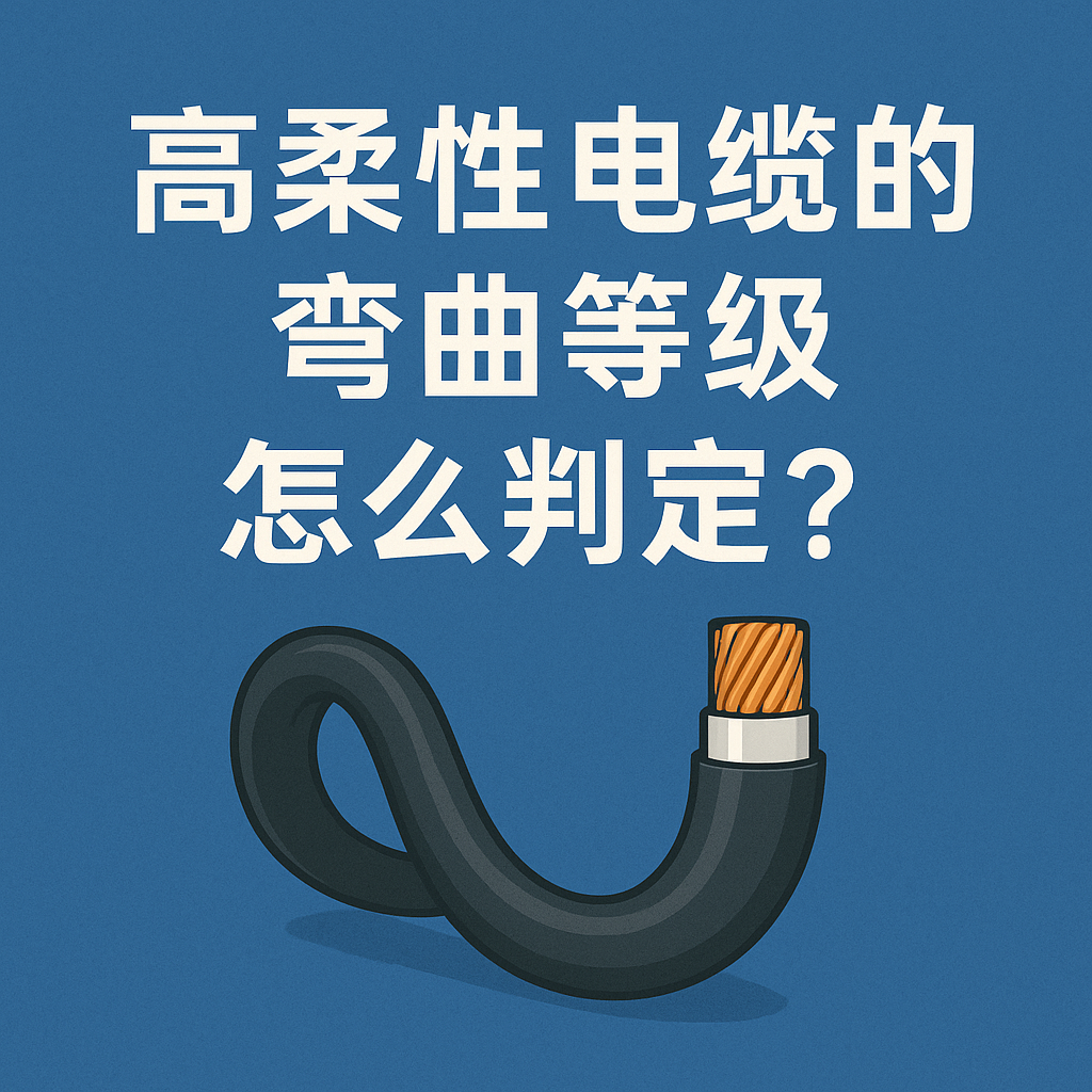 高柔性电缆的弯曲品级怎么判断？？？？？？