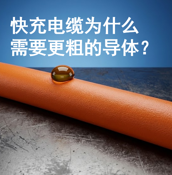 快充电缆为什么需要更粗的导体？？？？？？？揭秘新能源汽车充电的“热”知识